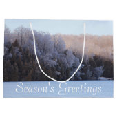 Große Weihnachtsgeschenktasche Geschenktüte (Rückseite)