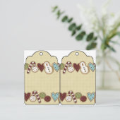 Große Weihnachtskochtetags Postkarte (Stehend Vorderseite)