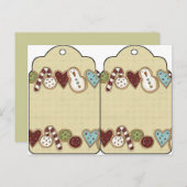 Große Weihnachtskochtetags Postkarte (Vorne/Hinten)