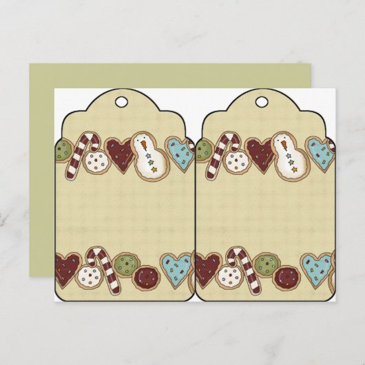 Große Weihnachtskochtetags Postkarte (Vorne/Hinten)