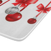 Große Weihnachtszeit Schneidebrett (Ecke)