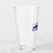 Große weiße Bitte Glas (Rechts)