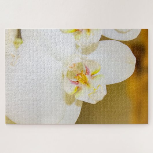 Große weiße Blume Puzzle (Horizontal)