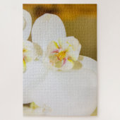 Große weiße Blume Puzzle (Vertikal)