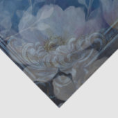 Große Weiße Florale Scheune Eule Decoupage Seidenpapier (Ausschnitt)