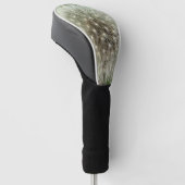Große weiße Löwenzahn  Golf Headcover (angewinkelt)