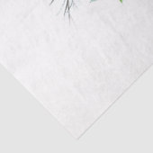 Große weiße Poinsettias Blumenreath Dekoupage Seidenpapier (Ausschnitt)