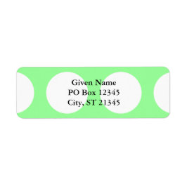 Große weiße Punkte