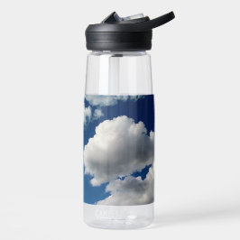 Große weiße Wolke Trinkflasche