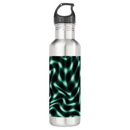 Große, weiße, zyanfarbene oder grüne Merkmale mit  Edelstahlflasche