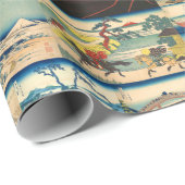 Große Welle Hokusai der Fujisan Japaner-Drucke Geschenkpapier (Rolleneckpunkt)