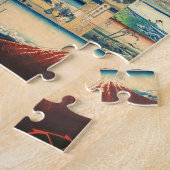 Große Welle Hokusai der Fujisan Japaner-Drucke Puzzle (Seite)
