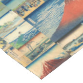 Große Welle Hokusai der Fujisan Japaner-Drucke Tischdecke (Schrägansicht)