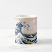 Große Welle, Hokusai, Ukiyo-e Kaffeetasse (Mittel)