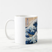Große Welle, Hokusai, Ukiyo-e Kaffeetasse (Links)