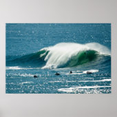 Große Welle in Mavricks Poster (Vorne)