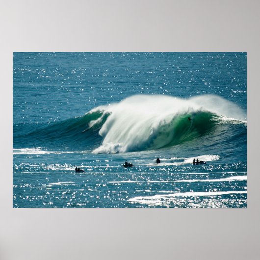 Große Welle in Mavricks Poster (Vorne)