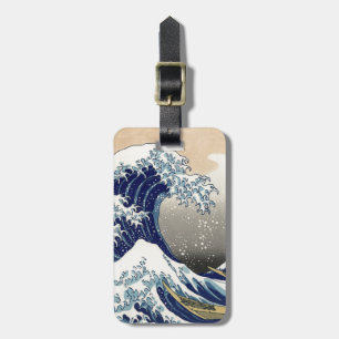 Große Welle Kanagawa Japanische Malerei Gepäckanhänger
