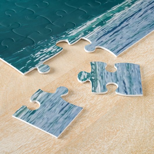 Große Welle mit Surfer Puzzle (Seite)