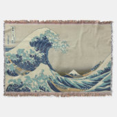 Große Welle vor der Küste Kanagawas von Hokusai Decke (Vorderseite)