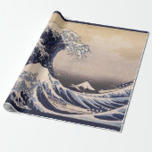 Große Welle vor der Küste Kanagawas von Hokusai Geschenkpapier (Ungerollt)