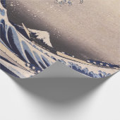 Große Welle vor der Küste Kanagawas von Hokusai Geschenkpapier (Ecke)