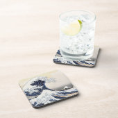 Große Welle vor Kanagawa Hokusai Untersetzer (Rechte Seite)