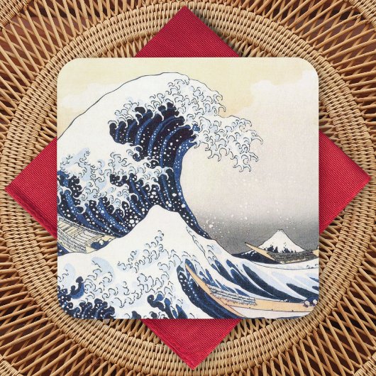 Große Welle vor Kanagawa Hokusai Untersetzer