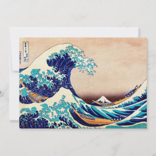 Große Welle vor Kanagawa Japanische Vintage-Fine-A