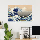 GROßE WELLE VOR KANAGAWA POSTER (Heimbüro)