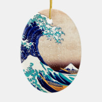 Große Welle weg von Kanagawa-Japaner Woodblock
