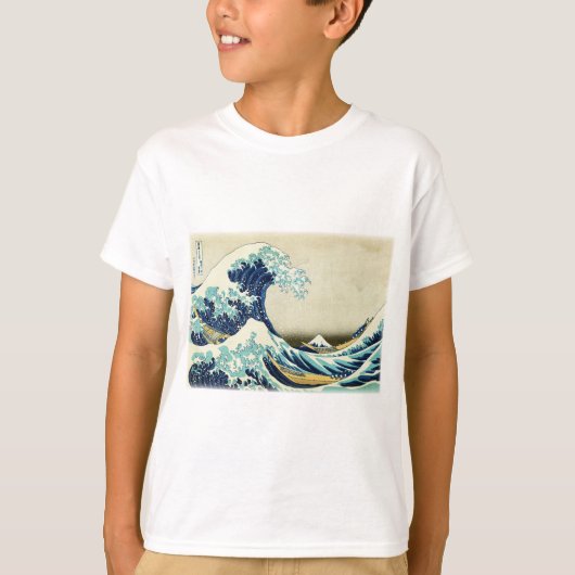 Große Welle weg von Kanagawa T-Shirt (Vorderseite)