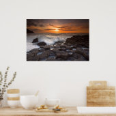 Große Wellen Poster (Küche)