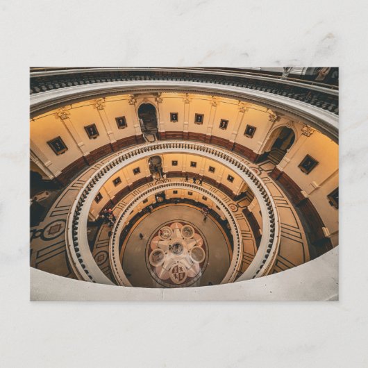 Große Wendeltreppe Postkarte (Vorderseite)