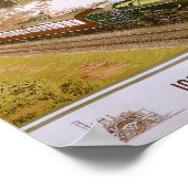 Große Western-Eisenbahn, 100 Jahre Fortschritt Poster (Ecke)