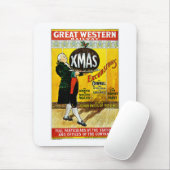 Große Western Eisenbahn - Ausflüge Mousepad (Mit Mouse)