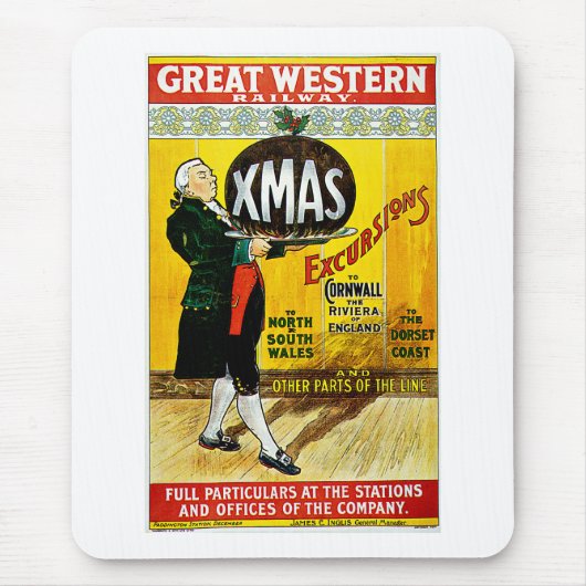 Große Western Eisenbahn - Ausflüge Mousepad (Vorne)