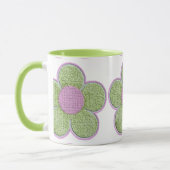 Große Whimsische Blume Tasse (Links)