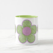 Große Whimsische Blume Tasse (Zentrum)