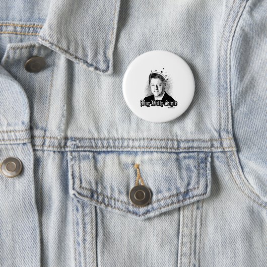 Große Willy-Art - notorischer Bill Clinton Button (Beispiel)