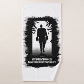 Große Winkel (Hockey) Badetuch-Set Badehandtuch (Badehandtuch)