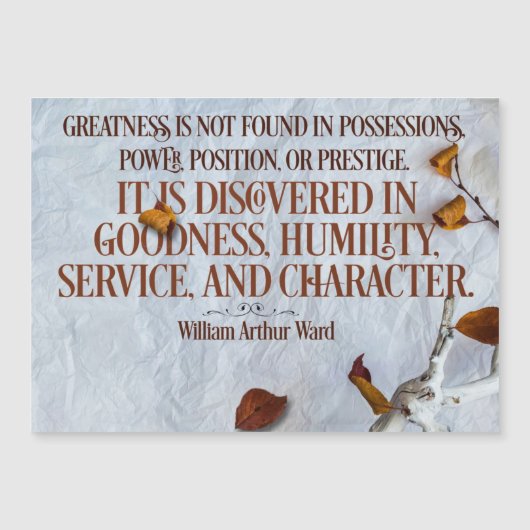 Größe wird entdeckt magnetkarte (Vorderseite)