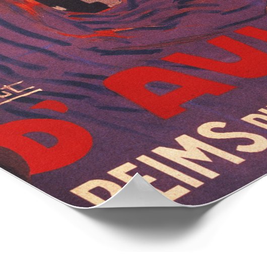 Große Woche der Luftfahrt - Poster der Frau (Ecke)