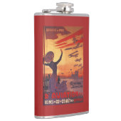 Große Woche von Luftfahrt - Frauen-wellenartig Flachmann (Rechts)