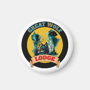 GROSSE WOLFLODGE MAGNET