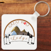 GROSSE WOLFLODGE SCHLÜSSELANHÄNGER (Rückseite)