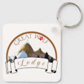 GROSSE WOLFLODGE SCHLÜSSELANHÄNGER (Rückseite)