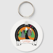 GROSSE WOLFLODGE SCHLÜSSELANHÄNGER (Vorderseite)