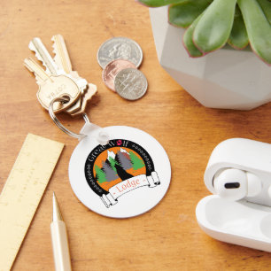 GROSSE WOLFLODGE SCHLÜSSELANHÄNGER