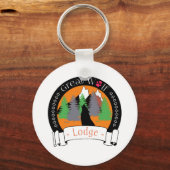 GROSSE WOLFLODGE SCHLÜSSELANHÄNGER (Vorderseite)